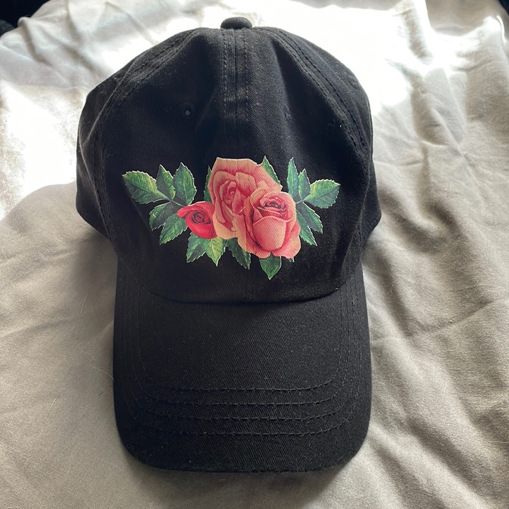 Roses dad cap
